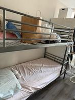 Metalen Stapelbed, Gebruikt, 90 cm, Eenpersoons, 160 tot 180 cm