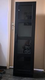 Ikea Brimnes enkele vitrinekast, Huis en Inrichting, Kasten | Vitrinekasten, Minder dan 50 cm, Met deur(en), 100 tot 150 cm, Ophalen of Verzenden