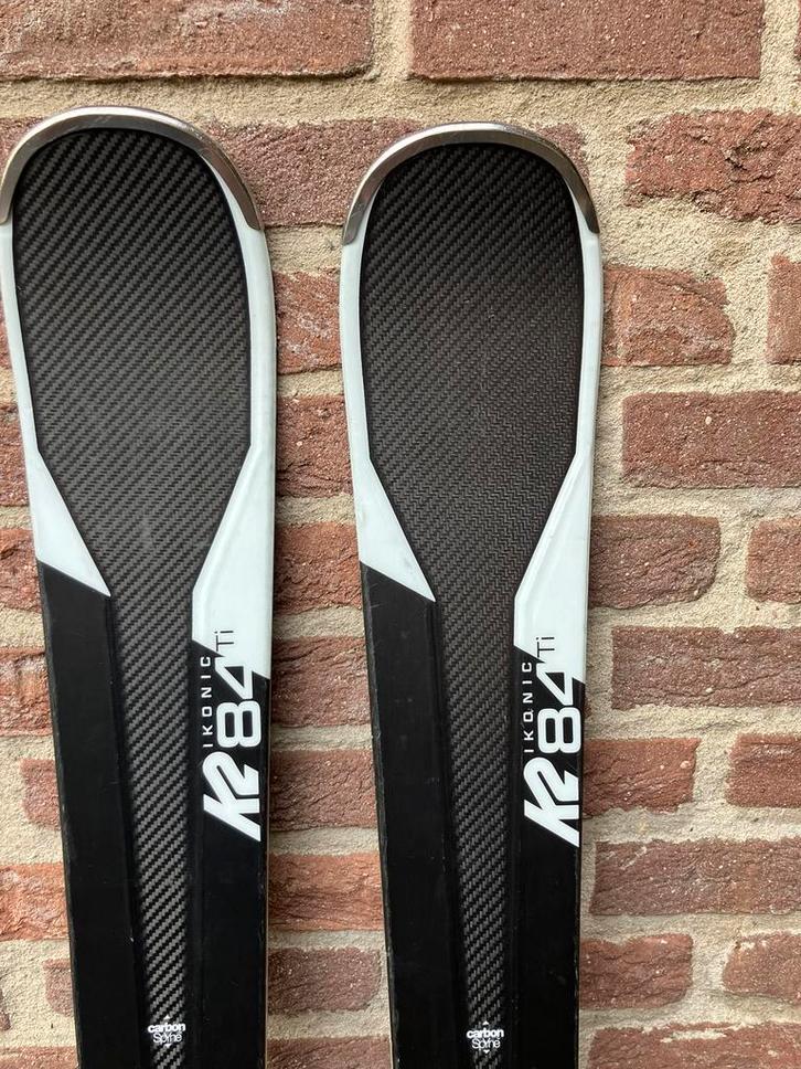 Ski’s K2 Ikonic 84 Ti, lengte 163 cm, Sport en Fitness, Skiën en Langlaufen, Zo goed als nieuw, Ski's, Skiën, Overige merken, Carve