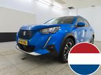 Peugeot 2008 EV 50kWh Allure 2021 Led Navi 3 Fase laden BTW, 136 pk, Euro 6, Blauw, Leder en Stof