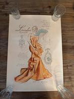 Vintage Art Nouveau Poster - London Glamour, Ophalen of Verzenden