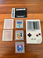Gameboy classic DMG-01 ( geüpgraded scherm en accu ) 3 games, Spelcomputers en Games, Ophalen, Gebruikt, Game Boy Classic, Met games
