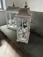 Te koop 2 stuks Riverdale lantaarn/windlicht/vitrine, Ophalen, Zo goed als nieuw