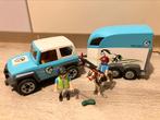 Playmobil jeep met trailer, Ophalen of Verzenden, Zo goed als nieuw