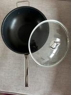 Vivo wokpan met glazen deksel  villeroy & boch, Ophalen of Verzenden, Zo goed als nieuw, Wok