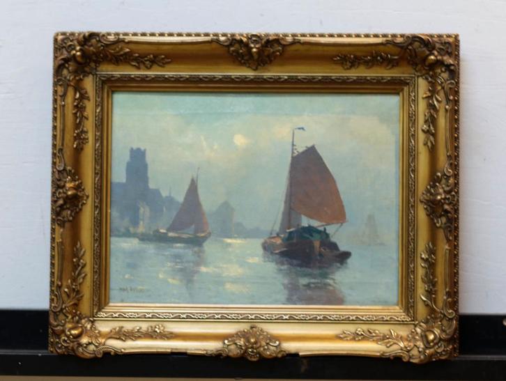 Henk Dekker  1897-1974. Dordrecht., Antiek en Kunst, Kunst | Schilderijen | Klassiek, Ophalen of Verzenden