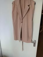 Zgan mouwloos hes. Dreimp.  Maat xl, Beige, Maat 46/48 (XL) of groter, Ophalen of Verzenden, Jasje