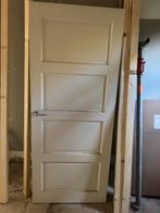 Binnendeur Hard Hout 4st., Ophalen, Gebruikt, 80 tot 100 cm, Binnendeur