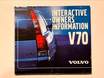 Volvo V70 interactive owners information cd-rom