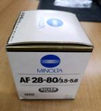 Minolta AF 28-80 objectief nieuw in doos, Ophalen of Verzenden, Nieuw, Telelens, Zoom