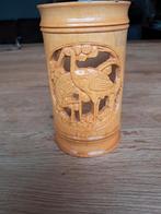 Chinees bamboe hout penselen bakje penselenpotje, Ophalen of Verzenden, Nieuw