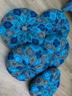 Vijf luxe 1001 nacht kussentjes, Huis en Inrichting, Woonaccessoires | Kussens, Ophalen of Verzenden, Zo goed als nieuw, Vierkant