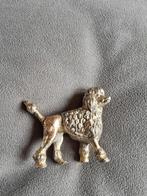 Verzilverd poedel beeldje 5cm hoog, Ophalen of Verzenden, Zo goed als nieuw, Beeldje of Figuurtje