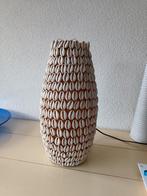 Mooie sfeervolle schelpenlamp, Ophalen, Overige kleuren, Glas, Minder dan 50 cm