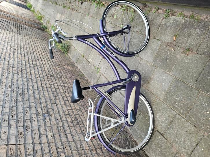 Batavus Lento de luxe., Fietsen en Brommers, Fietsen | Cruisers en Lowriders, Zo goed als nieuw, Staal, 51 tot 55 cm, Ophalen