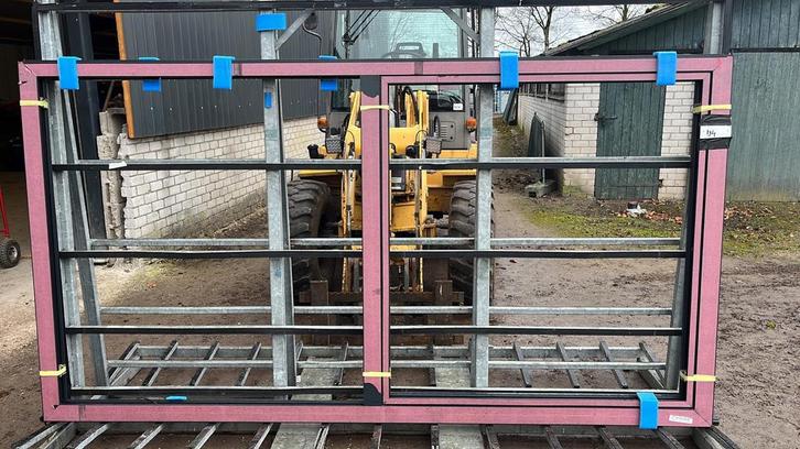 (134) Nieuw aluminium raamkozijn draai kiep 1 gedeelte, Doe-het-zelf en Verbouw, Kozijnen en Schuifpuien, Nieuw, Raamkozijn, Aluminium