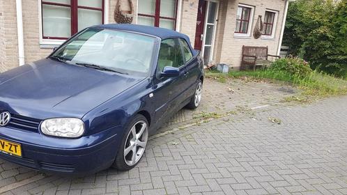 Volkswagen Golf 2.0 Cabriolet 85KW 1999 Blauw, Auto's, Volkswagen, Particulier, Golf, Airbags, Alarm, Bluetooth, Centrale vergrendeling