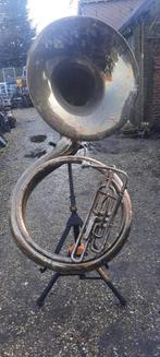 Sousafoon, Muziek en Instrumenten, Blaasinstrumenten | Tuba's, Gebruikt, Ophalen