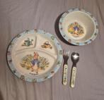 Peter Rabbit servies set - Bord, kom en bestek, Huis en Inrichting, Keuken | Servies, Ophalen of Verzenden, Overige materialen