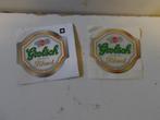 Grolsch tapkraanschildje + sticker (nr.4), Nieuw, Grolsch, Overige typen, Ophalen of Verzenden