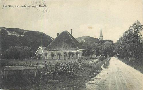 (304-223-007) Schoorl De Weg van Schoorl naar Groet, Verzamelen, Ansichtkaarten | Nederland, Noord-Holland, Verzenden