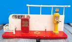 Vintage Houten Shell Tankstation Speelgoed, Ophalen