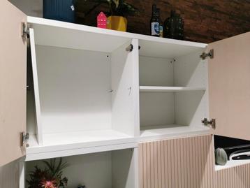 Ikea Besta kast wit (zonder deurtjes) 120 cm