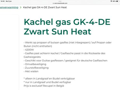 Campinggas kachel, Caravans en Kamperen, Kampeeraccessoires, Ophalen of Verzenden