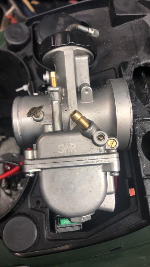 38mm airstriker SWR, Ophalen of Verzenden, Zo goed als nieuw, Carburateur