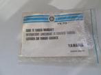 YAMAHA INFORMATIE BOEKJE, Fietsen en Brommers, Ophalen of Verzenden, Zo goed als nieuw, Overige typen, Yamaha