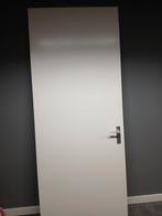 88.5 bij 231.5 links draaiende opdek deur, Doe-het-zelf en Verbouw, Deuren en Horren, Ophalen, Gebruikt, 80 tot 100 cm, 215 cm of meer