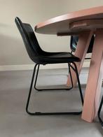 Lederlook eettafel stoelen, Ophalen of Verzenden, Gebruikt