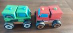 Houten Speelgoed Auto's Playtive - Set van 2, Ophalen of Verzenden, Gebruikt, Duw- of Trekspeelgoed