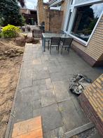 Terrastegels - Gebruikt, Tuin en Terras, Ophalen, Gebruikt, 10 m² of meer, Beton
