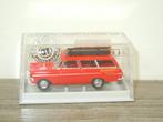Opel Rekord PII P2 Caravan Brandweer - Brekina 1:87