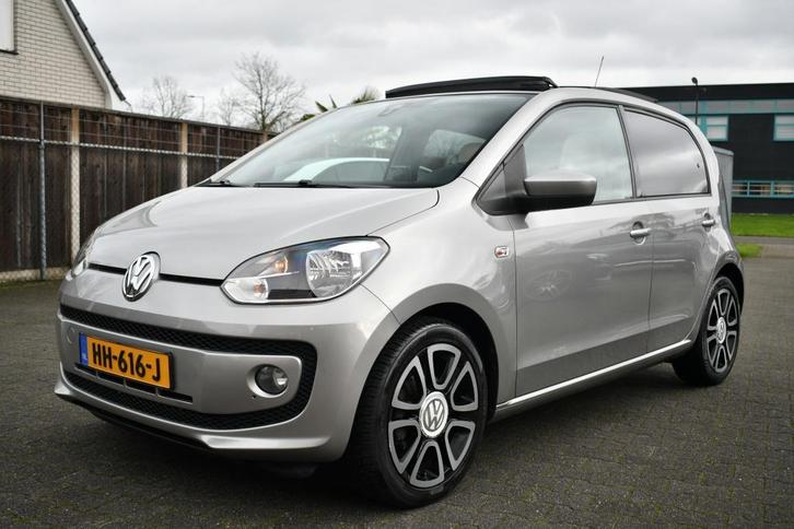 Volkswagen up! 1.0 high up! 75PK *Zeer Luxe Leder|Pano|Cruis, Auto's, Volkswagen, Bedrijf, Te koop, up!, ABS, Airbags, Airconditioning