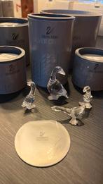 Swarovski moeder gans met 3 jongen ganzen, Ophalen of Verzenden, Zo goed als nieuw, Figuurtje
