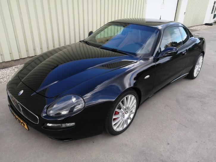 Maserati 4200 Coupe Cambiocorsa (2004) in Nero Carbonio, Auto's, Maserati, Particulier, Coupe, ABS, Airbags, Airconditioning, Boordcomputer