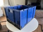 Vouwbare opberg-/transportbak – hard plastic, robuust, Gebruikt, Opvouwbaar, 60 cm of meer, Bak of Kist