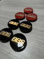 BBS RS RM  emblemen 70 mm  ZWART/GOUD ZGAN., Auto diversen, Ophalen of Verzenden