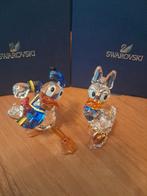 Swarovski Disney Donald & Katrien, Verzamelen, Swarovski, Ophalen of Verzenden, Zo goed als nieuw, Figuurtje