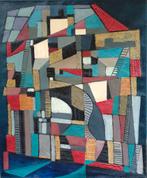 Hans Timmer 1912-1997==GEOMETRISCH - ABSTRACT uit 1966, Ophalen of Verzenden