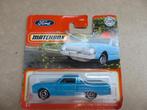 Matchbox Ford Ranchero Pickup blauw, Ophalen of Verzenden, Nieuw, Auto