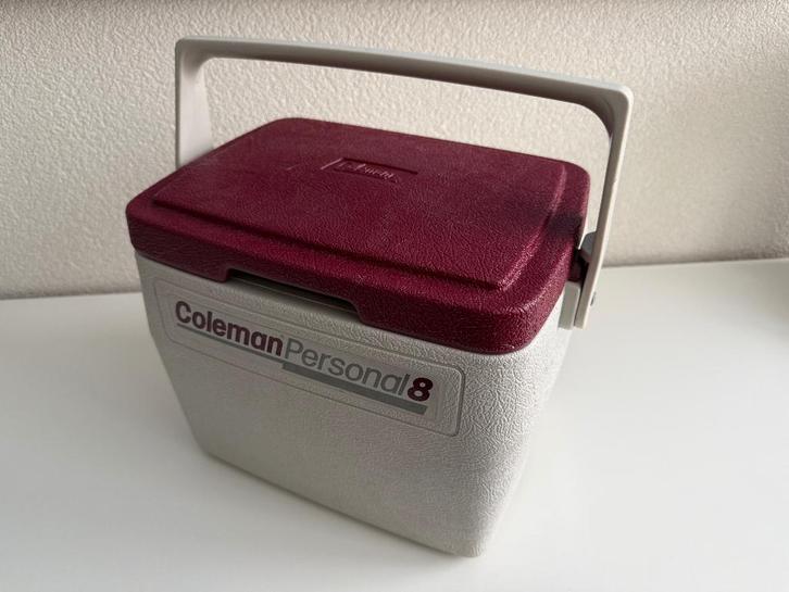 Vintage Coleman 5272 Personal 8 koelbox / cooler, Caravans en Kamperen, Koelboxen, Gebruikt, Koelbox, Koelelement, Ophalen of Verzenden