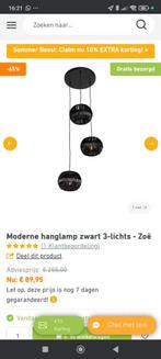 Mooie hanglamp nieuw met doos, Huis en Inrichting, Lampen | Hanglampen, Ophalen, Overige materialen, Nieuw, 75 cm of meer