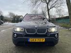 BMW X3 3.0 I Xdrive AUT 2010 Zwart, Auto's, Euro 5, Zwart, 2000 kg, Lederen bekleding