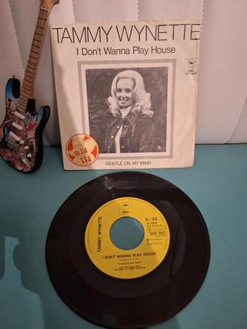 Tammy Wynette - I Don't Wanna Play House Single 1972 beschikbaar voor biedingen