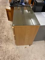 Ladekast met glasplaat, Ophalen, ., ., 50 tot 100 cm