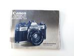 Canon AE-1 gebruiksaanwijzing IGST, Ophalen of Verzenden, Gelezen, Canon AE1, Catalogus