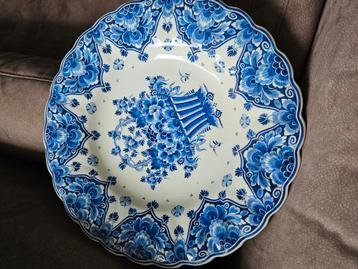 Delfsblauw bordt 41,5 diameter beschikbaar voor biedingen